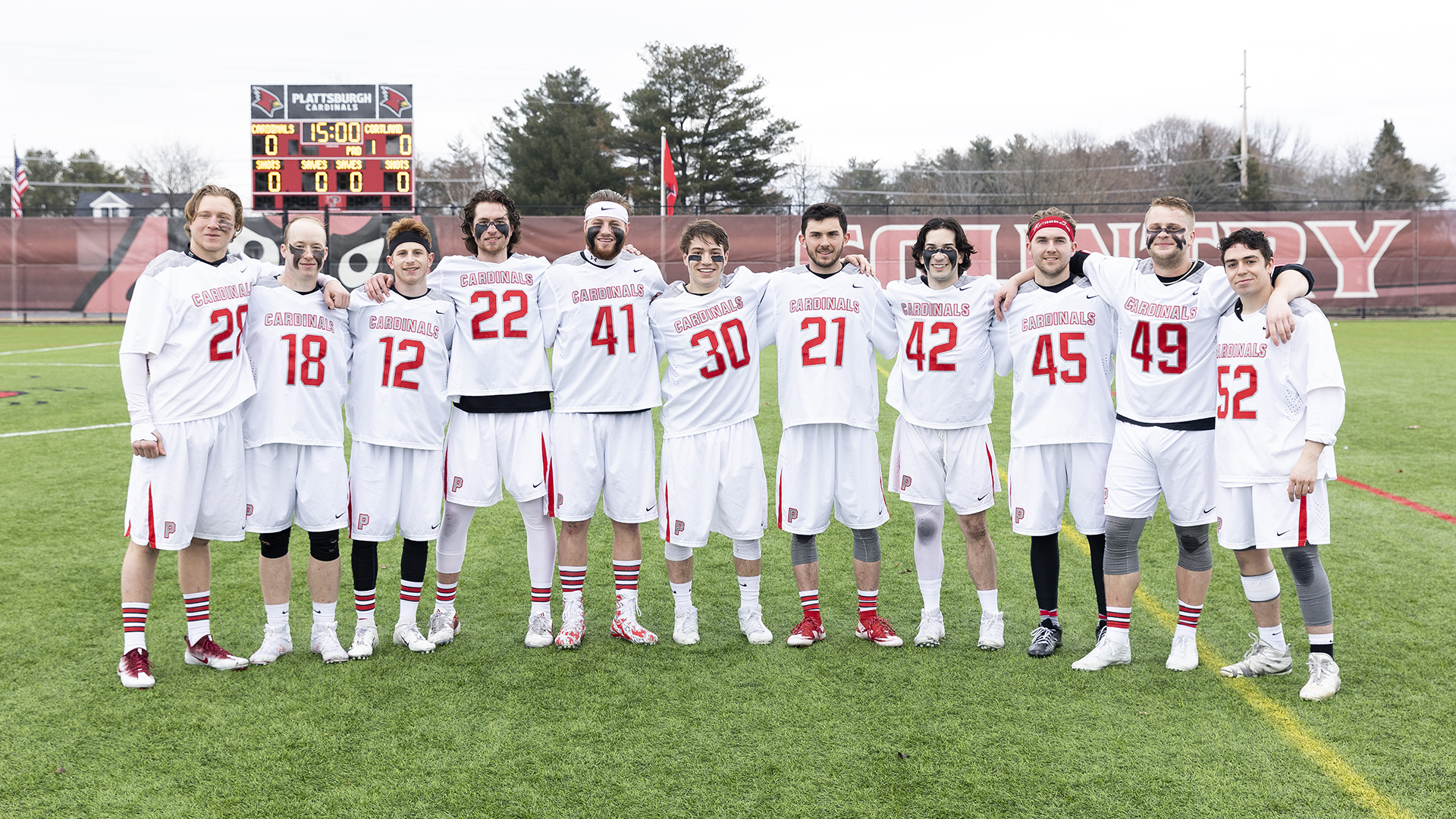 Men's Lacrosse Falls to Cortland, 156, on Senior Day Plattsburgh