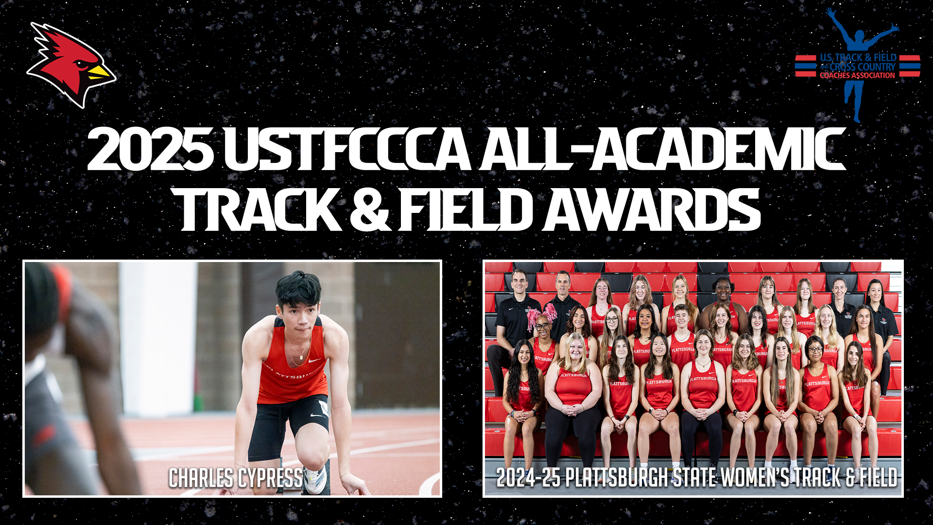 2024-25 USTFFCCCA All Academic - Charles & WTF