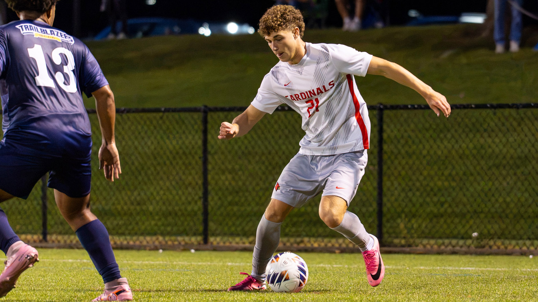 Ethan Kyle Dribbling Soccer Ball