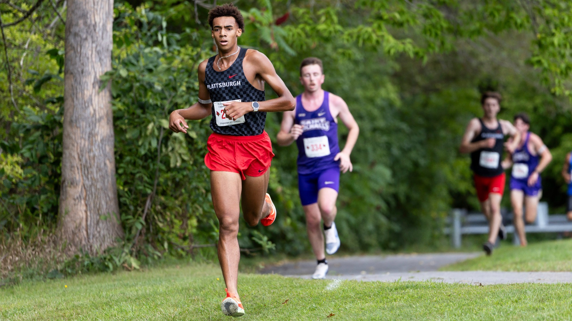 Zander Brown running.