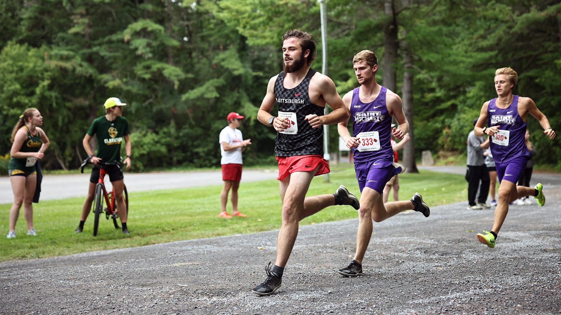 Samuel Van Auken running in 44th Annual Cardinal Classic