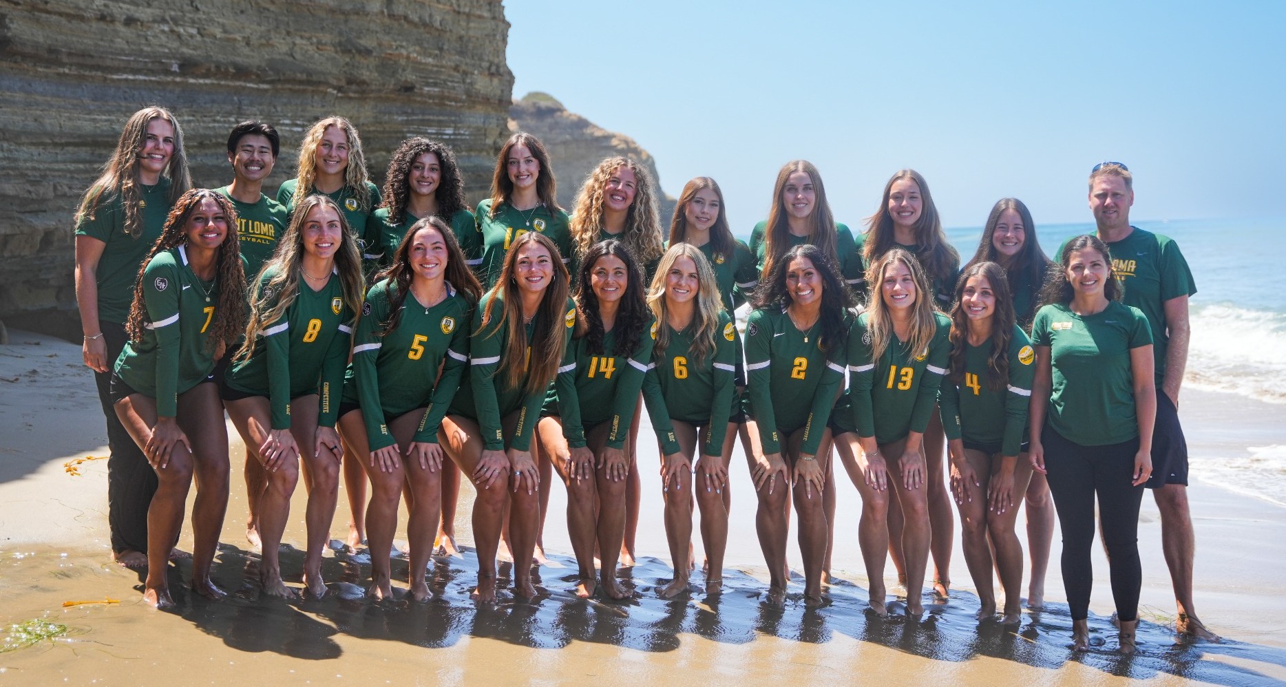 2026 PLNU WVB Team Photo
