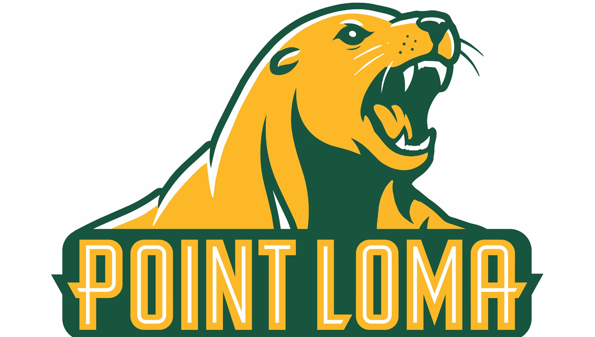 Sea Lions Wordmark Icon Logo