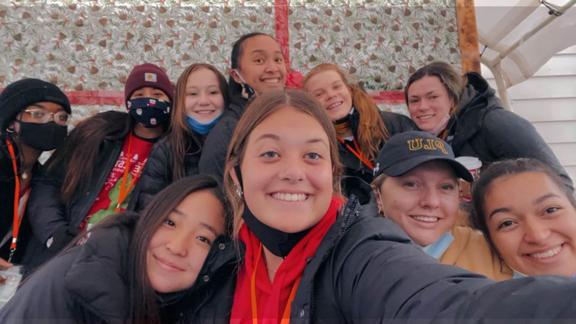 Lutes Volunteer During Holiday Season at Winterfest Pacific Lutheran