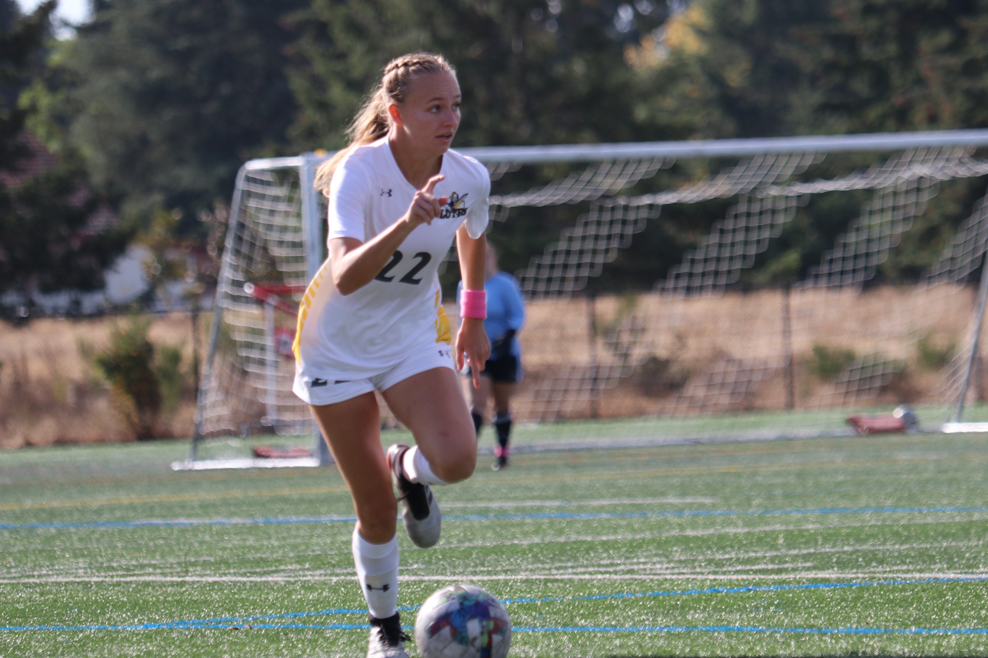 Michels' first goal in nearly 3 years leads women's soccer to win
