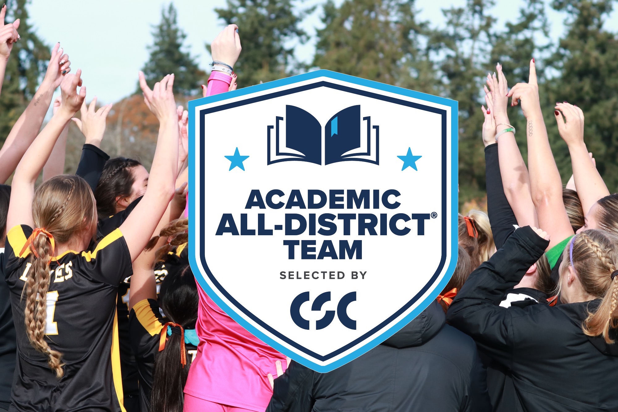 women's soccer academic all-district
