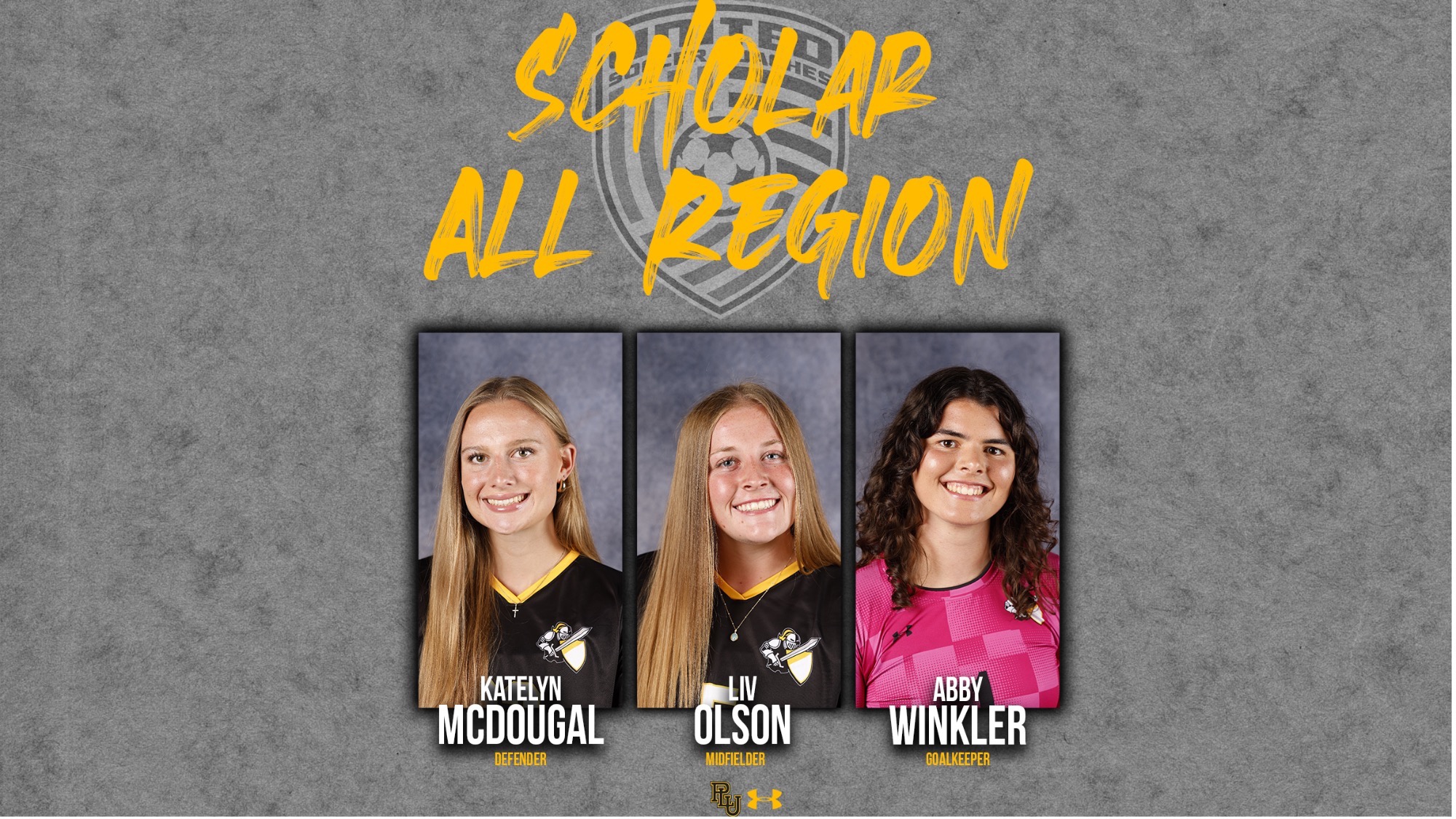 USC Academic All-District 2025 with McDougal, Olson, and Winkler