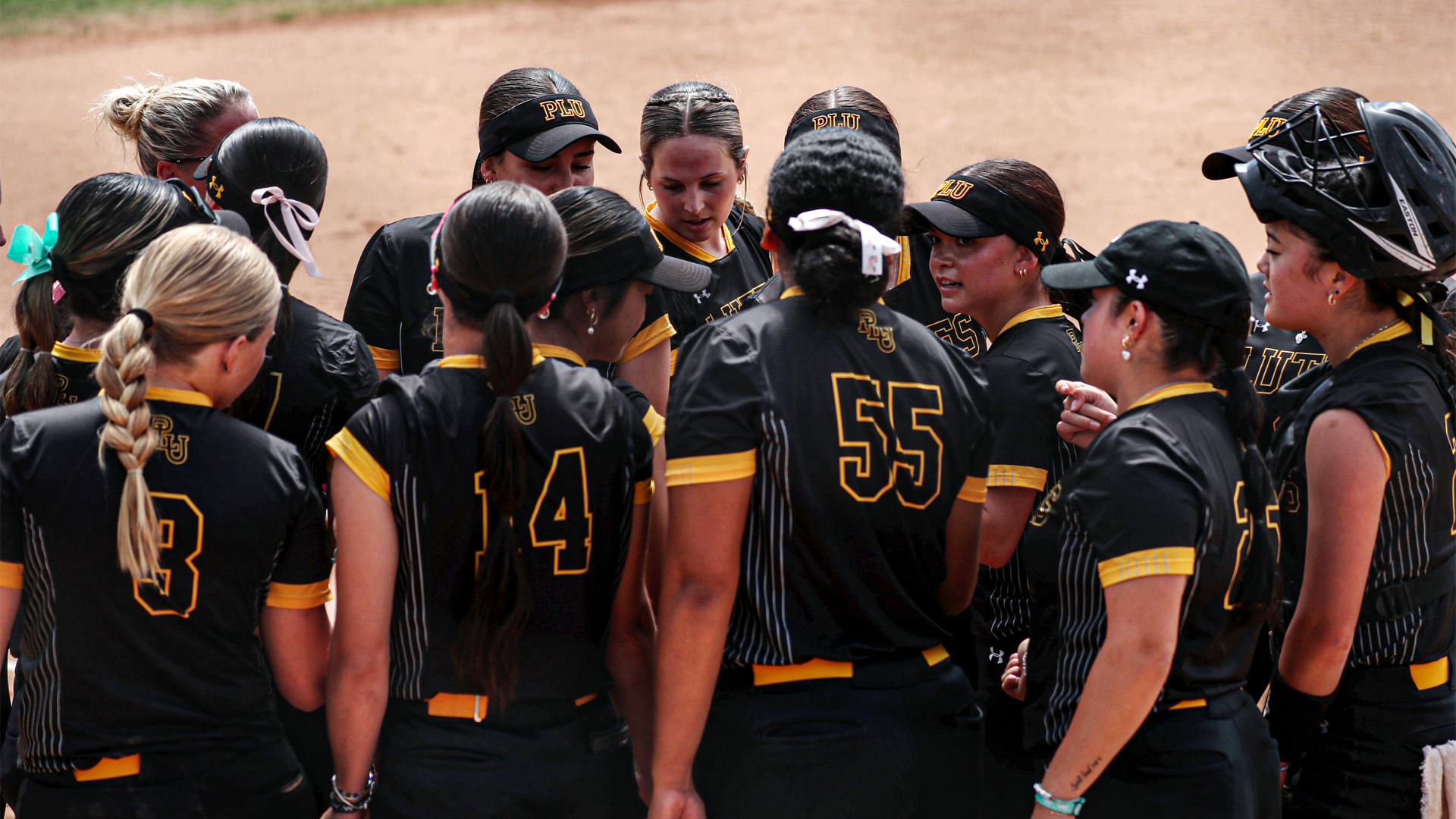 PLU Softball Team at the NWC Championship 2025