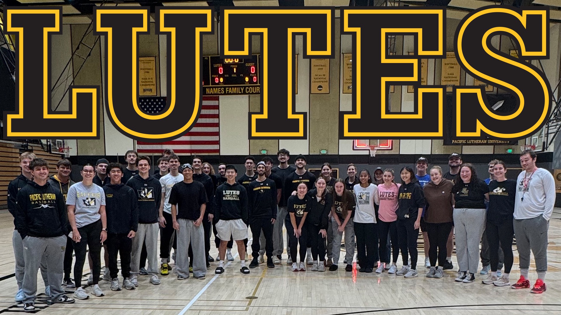 2026 PLU SAAC Volunteers at Special Olympics Basketball
