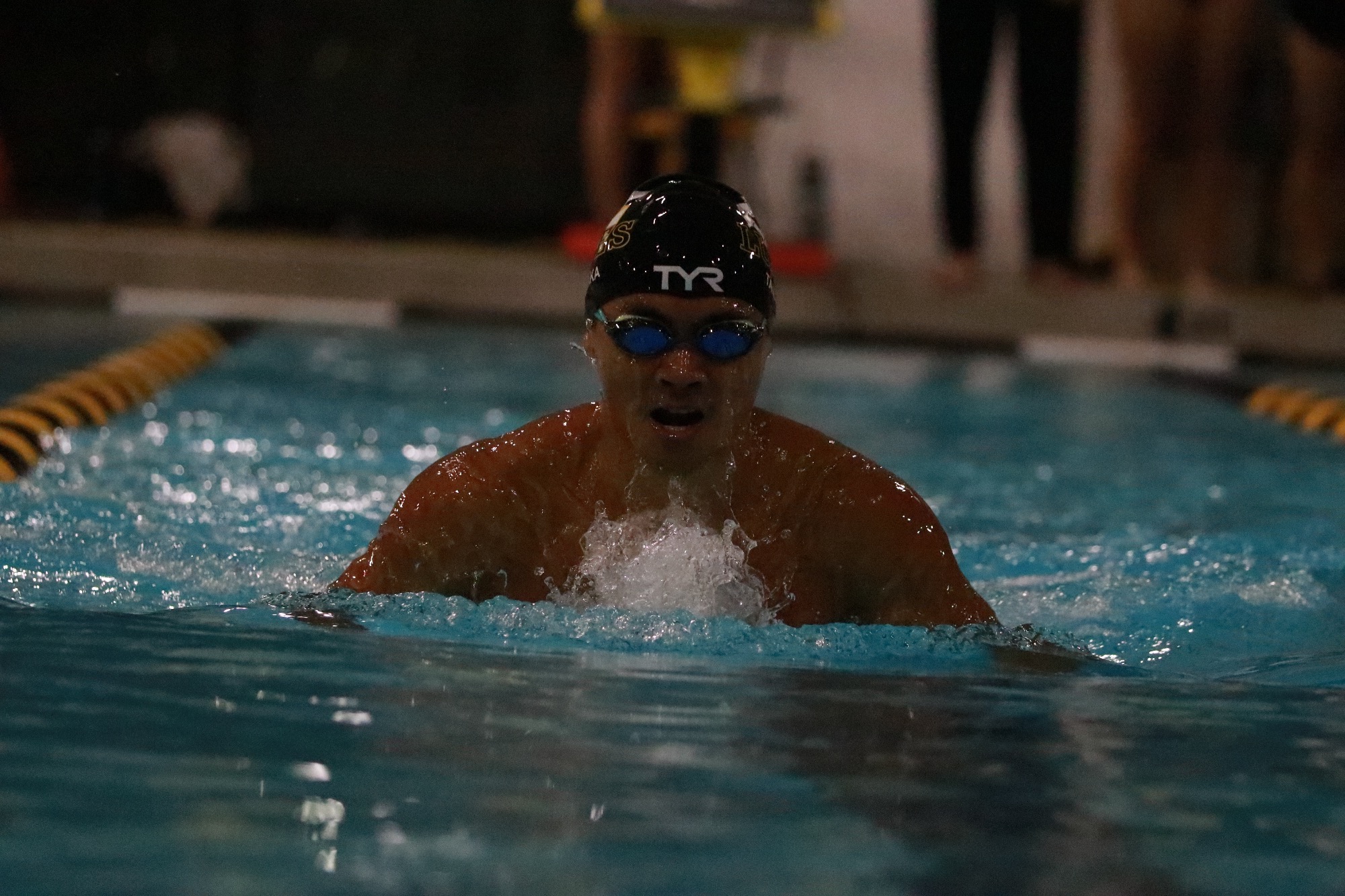 Tyler Tanaka at Pacific meet