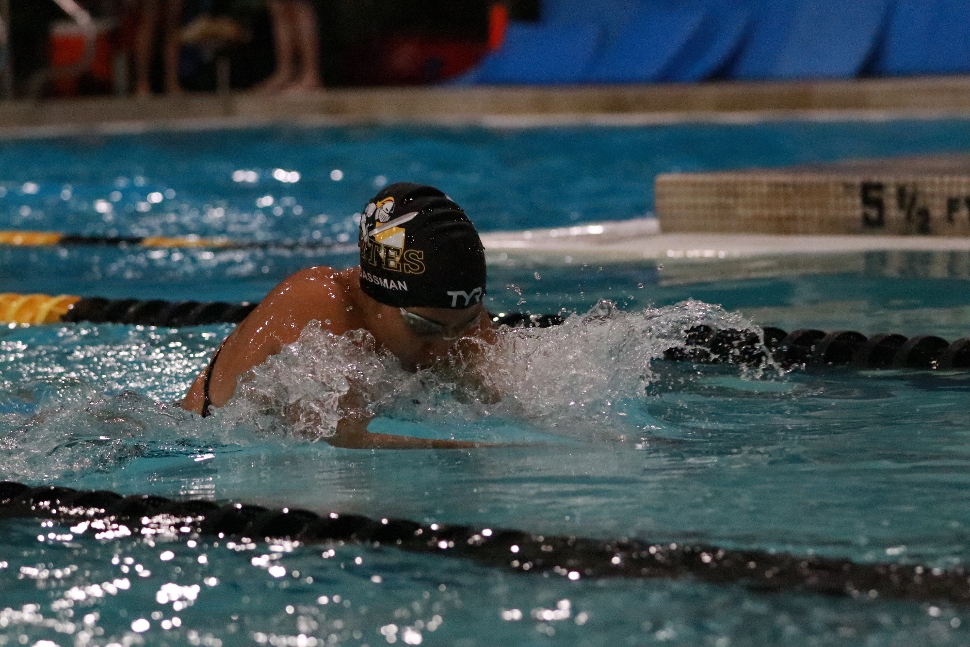 Emma Gassman at Pacific meet