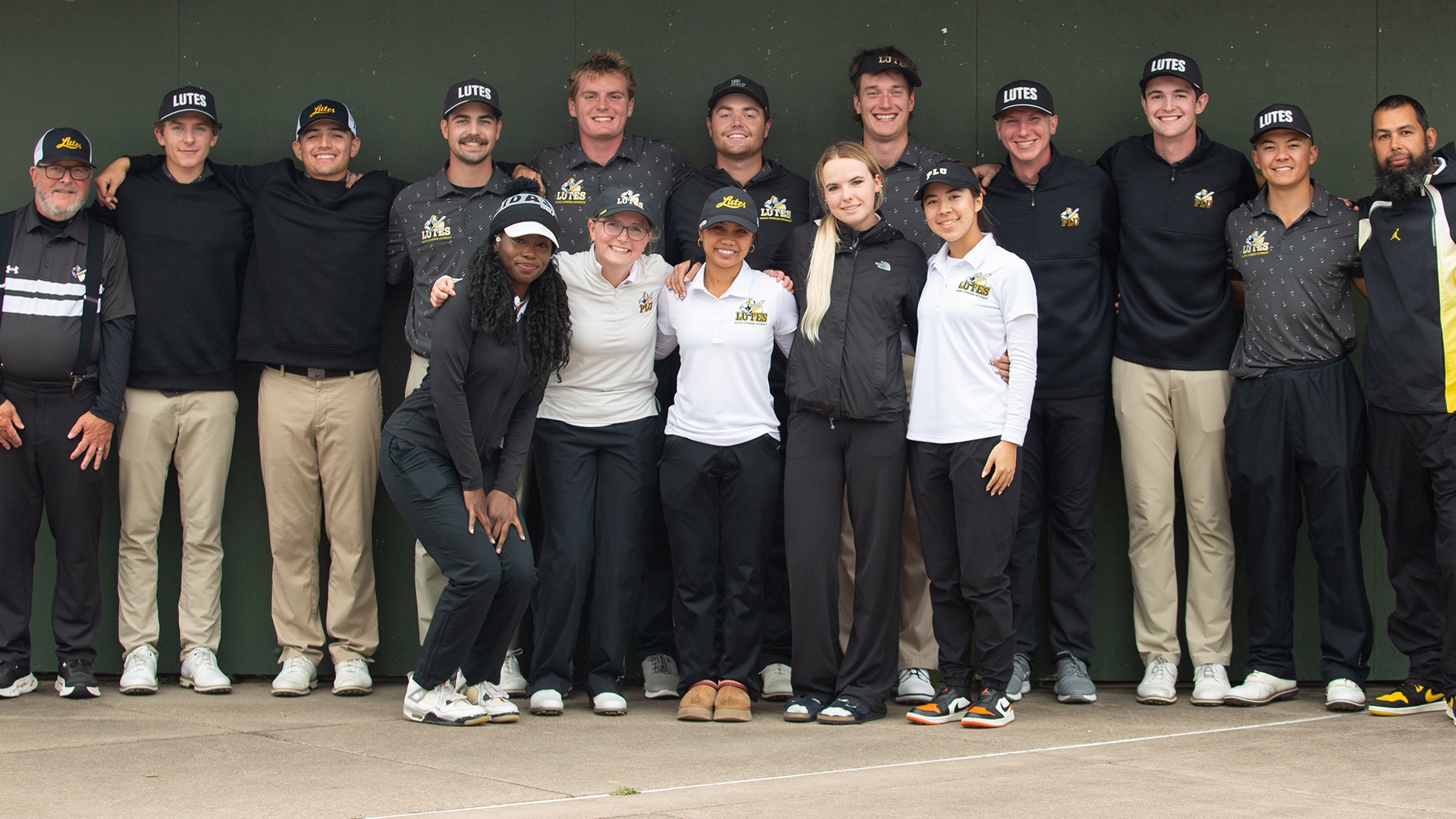 golf teams at 2026 PLU Invitational