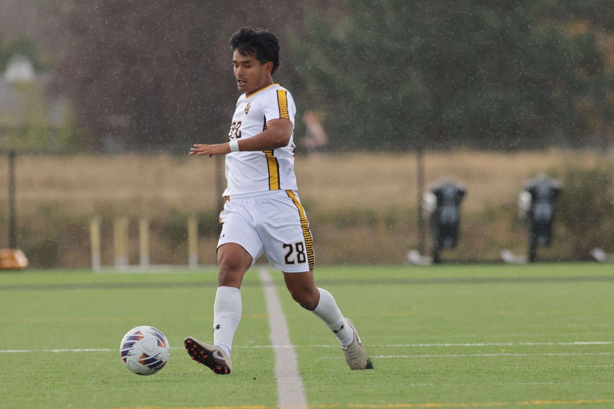 Preston Soeum Dribbling Ball