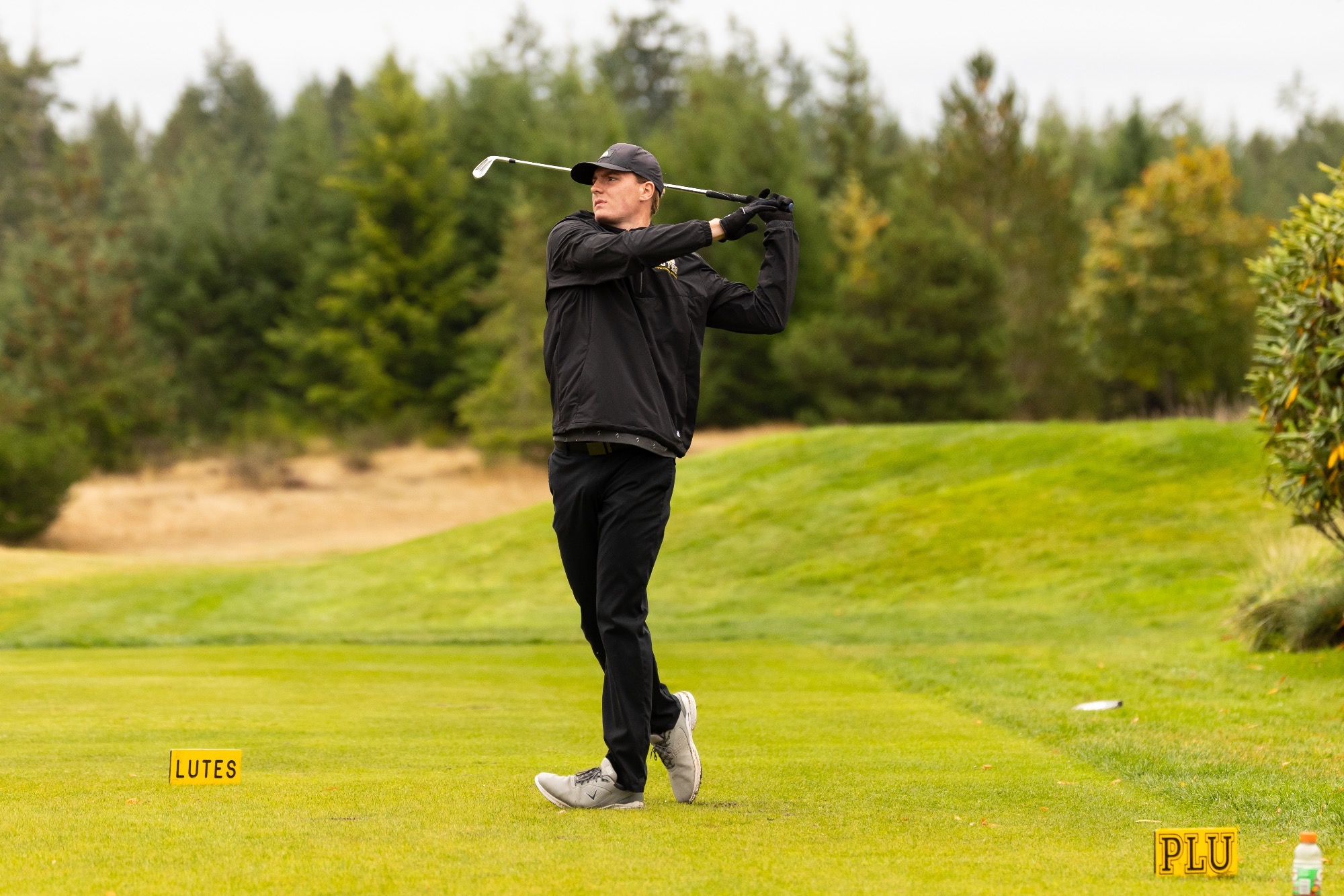 The Pacific Lutheran University Invitational golf tournament, Tuesday, Sept. 29, 2026, at The Home Course in Dupont, Wash. (PLU Photo / Sy Bean)