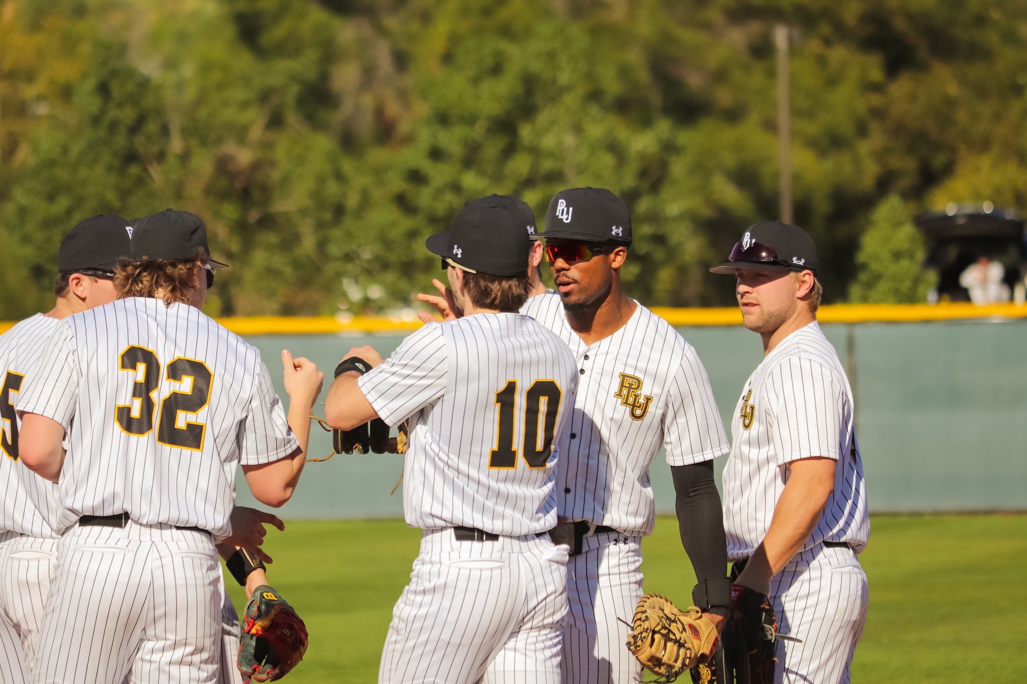team mound visit vs Cal Lu