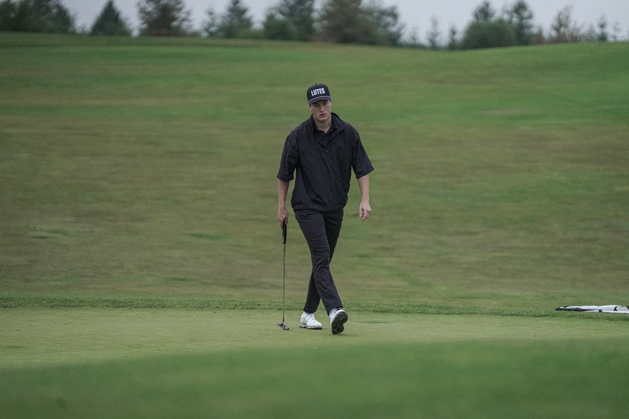 Soren Bostrom at the PLU Invite in Sept. 2025