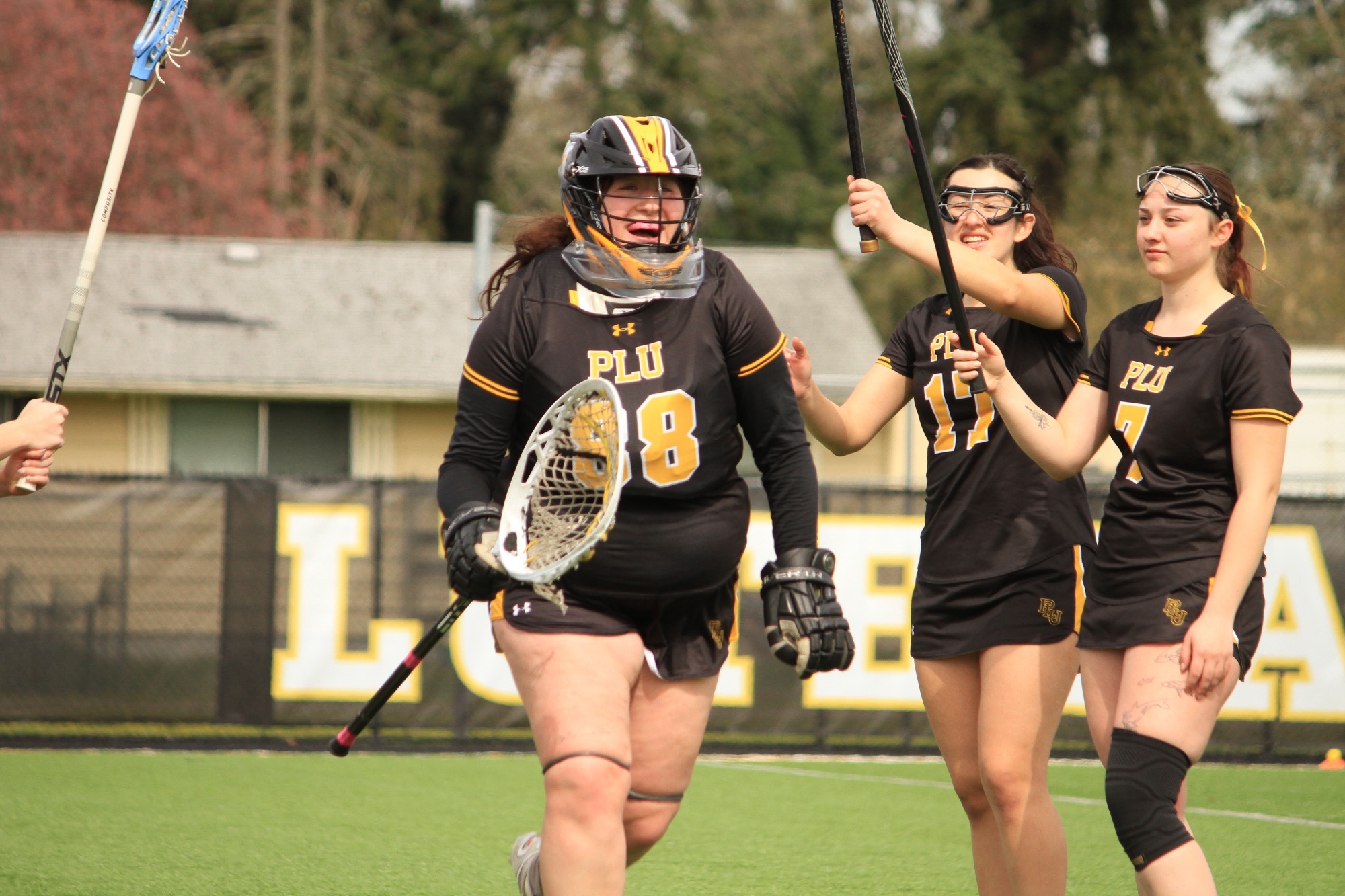 Kassie Diller pregame versus Lawrence