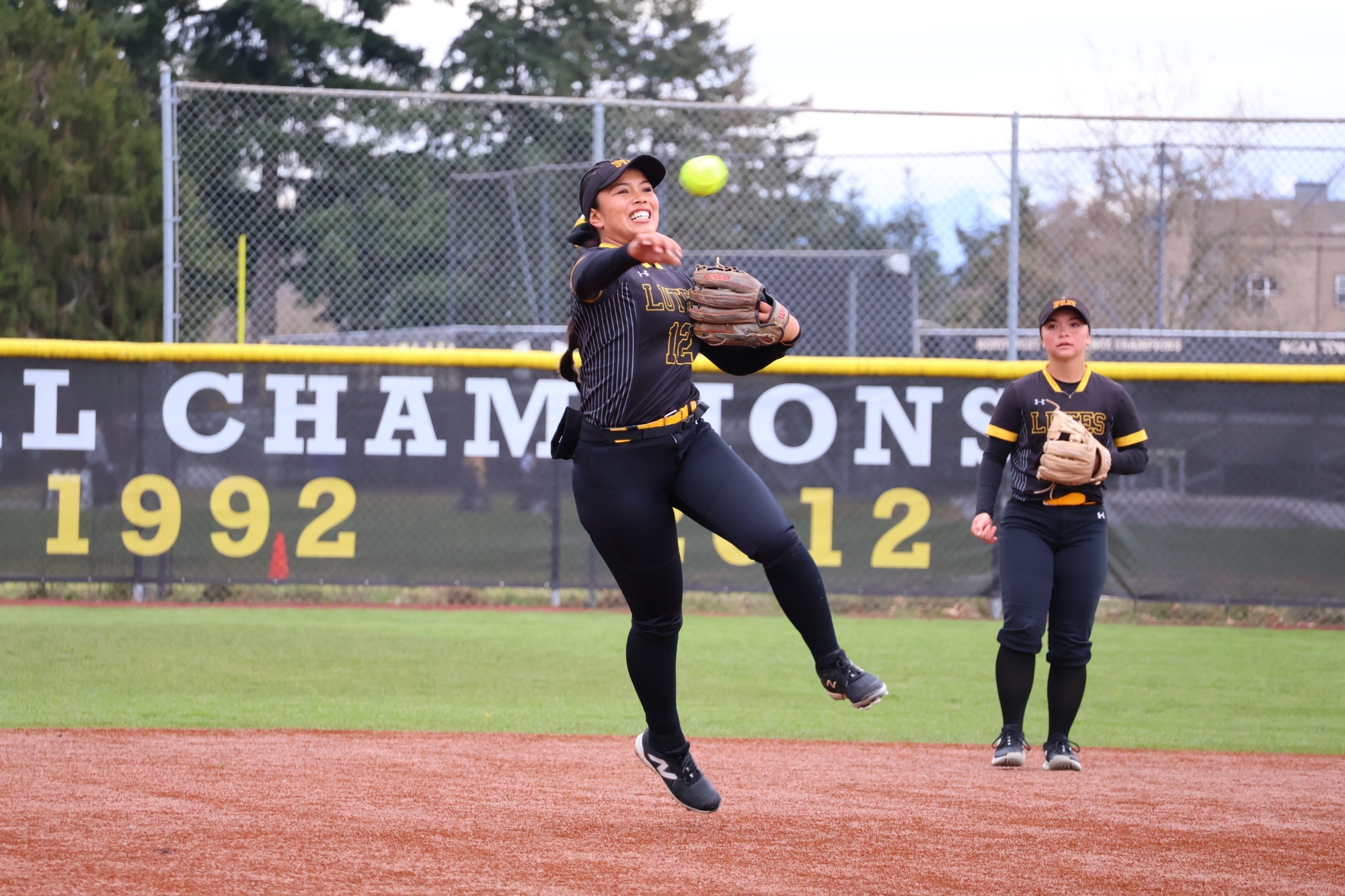 Ahlo-Garcia warms up