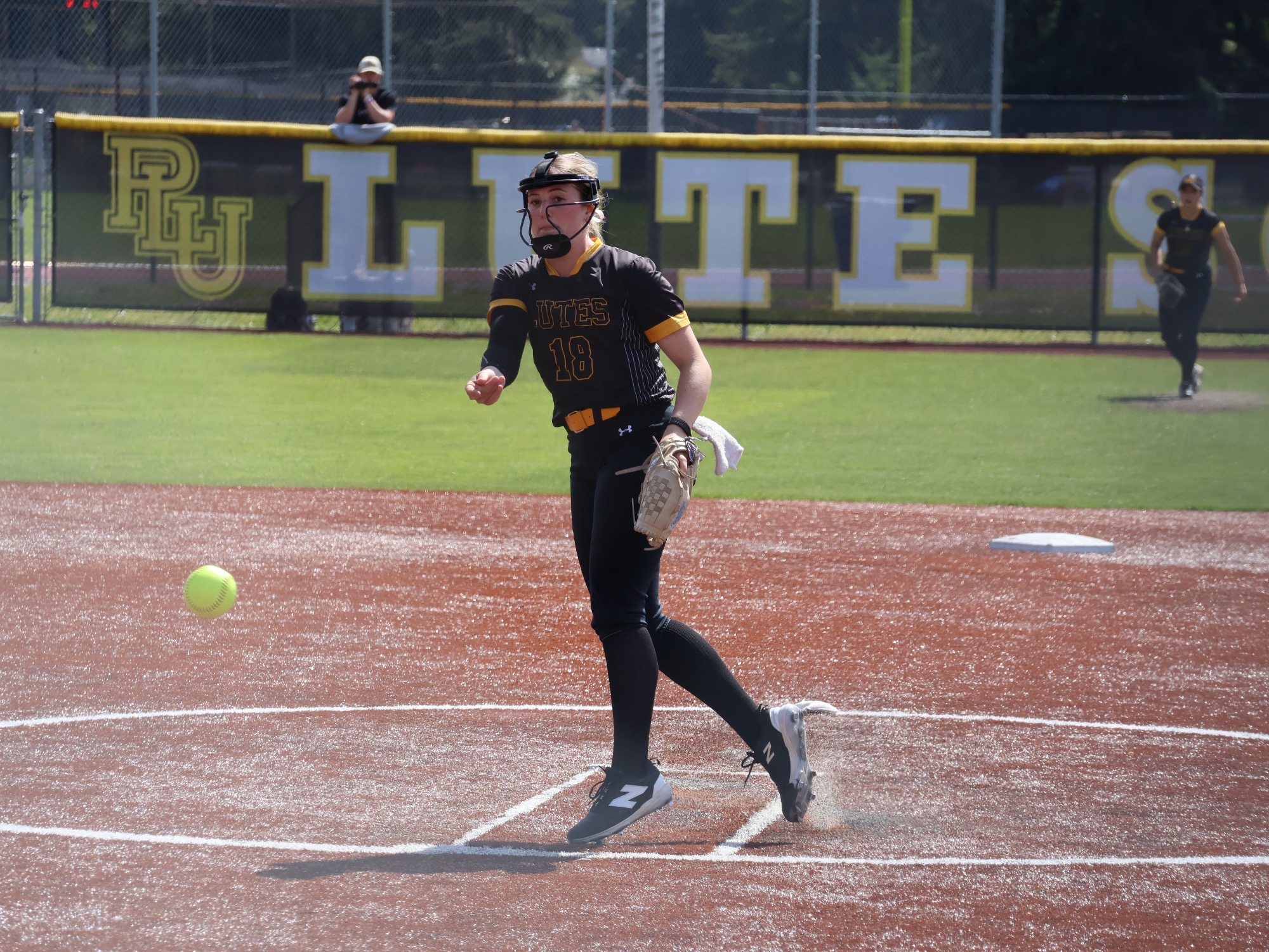 Paige Wilson in regular season home finale win over Linfield