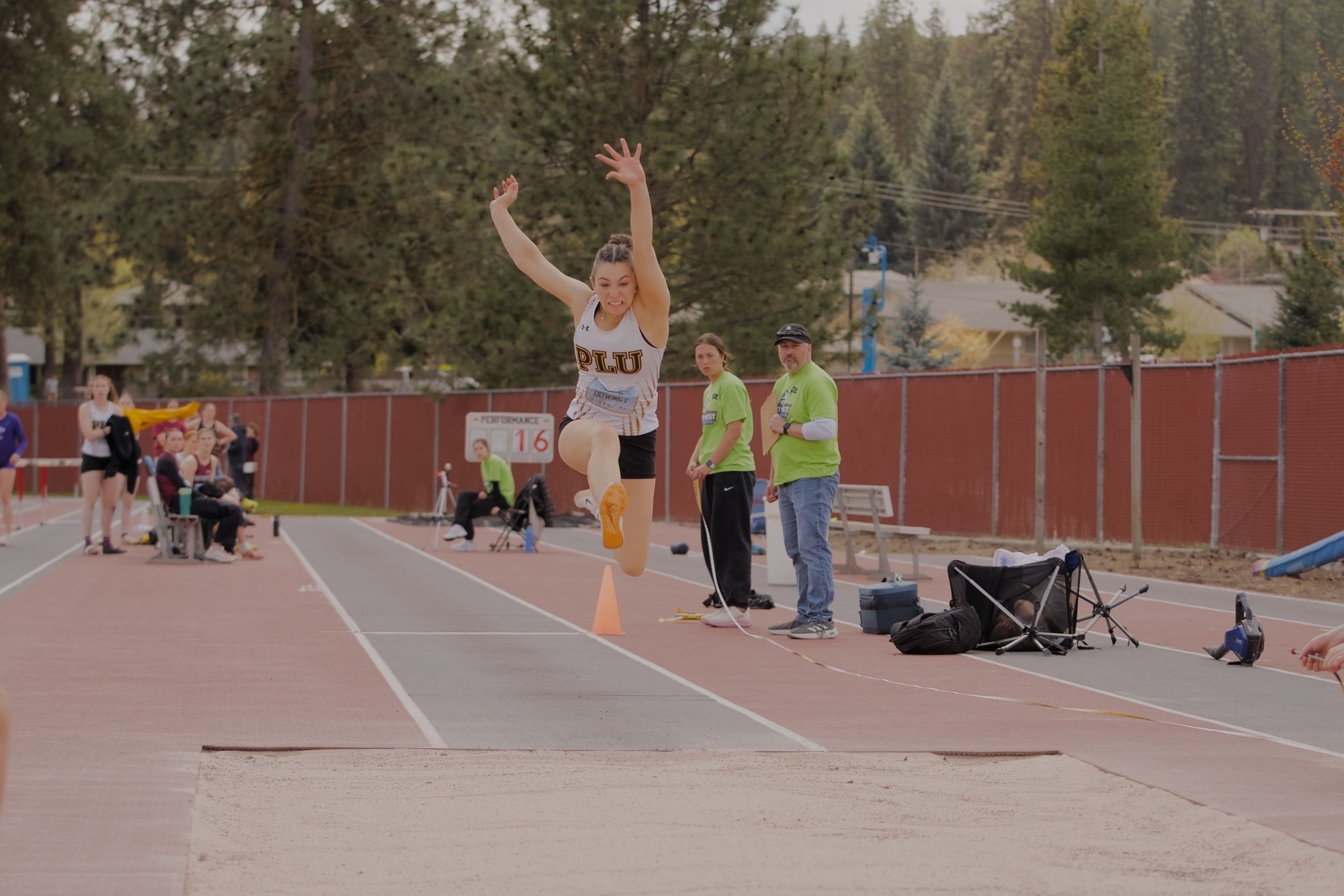 Madison Downey TJ at NWC Champs