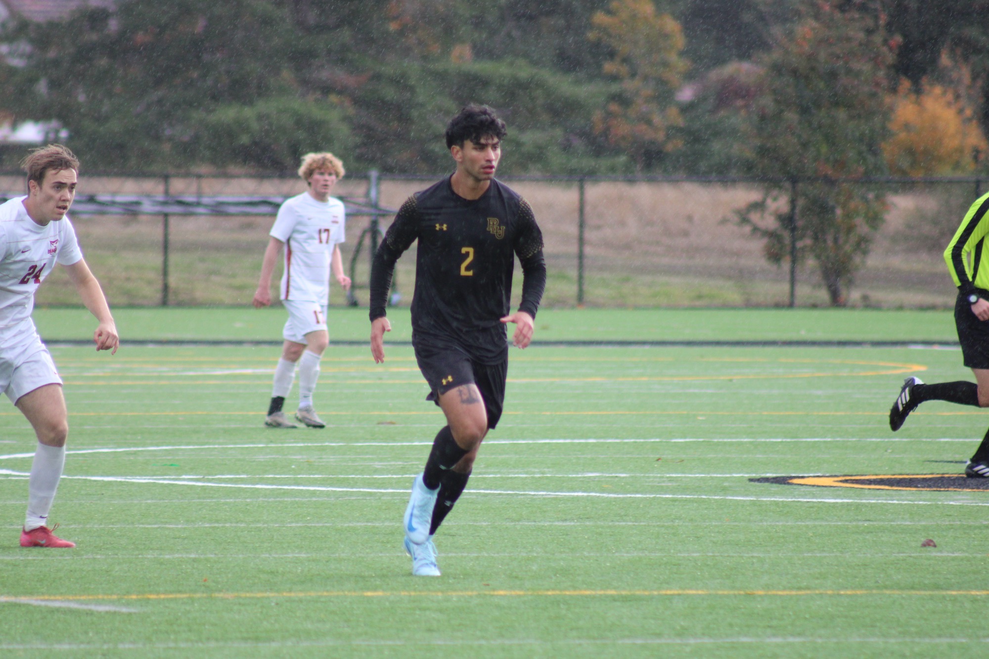 Landen Sexton in game against Willamette