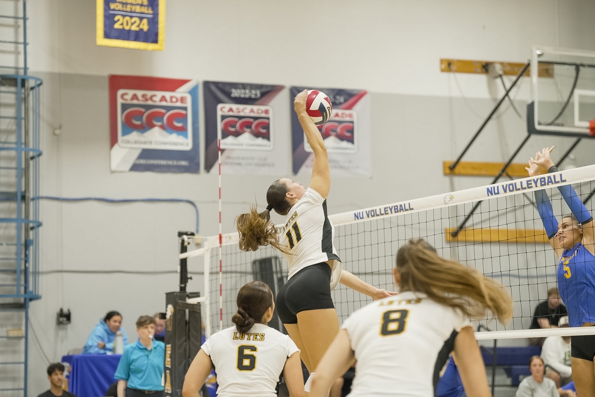 Alexis Eggers attack in win over Northwest