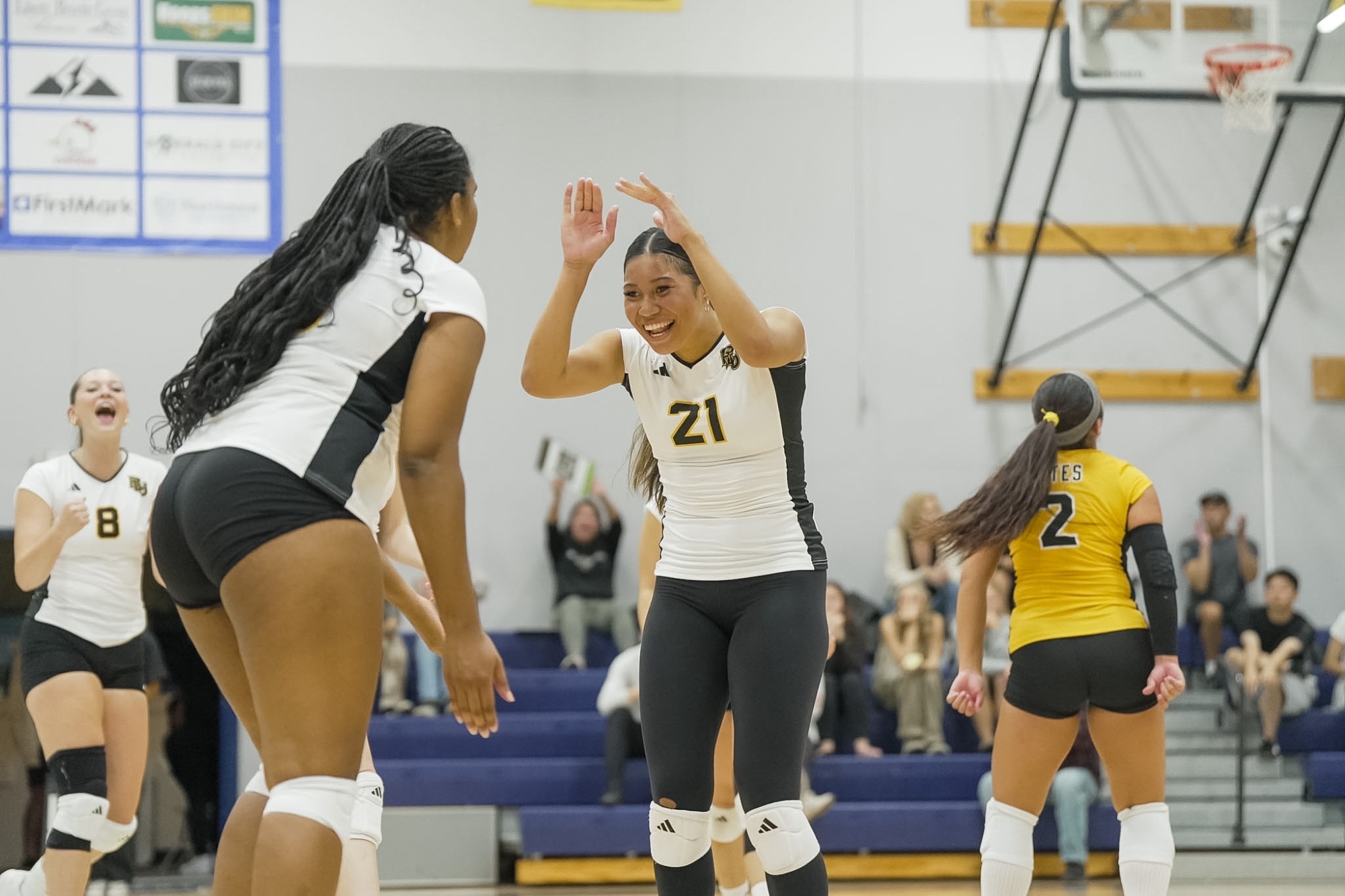 Paio and Allen-Greggs celebrate point in win over NWU