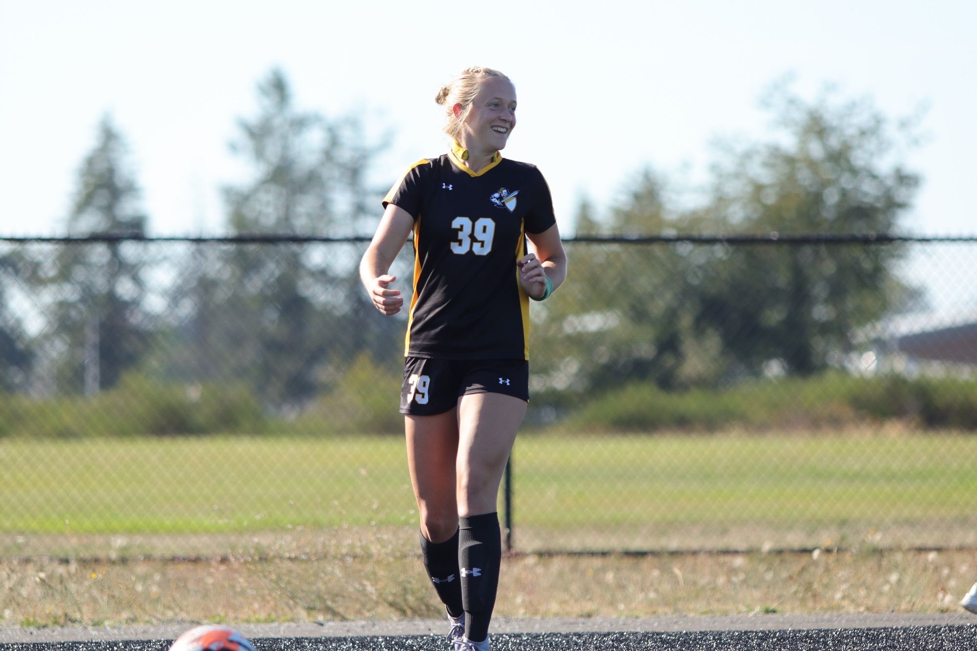 Kyleigh Archer smiles in win over G Fox