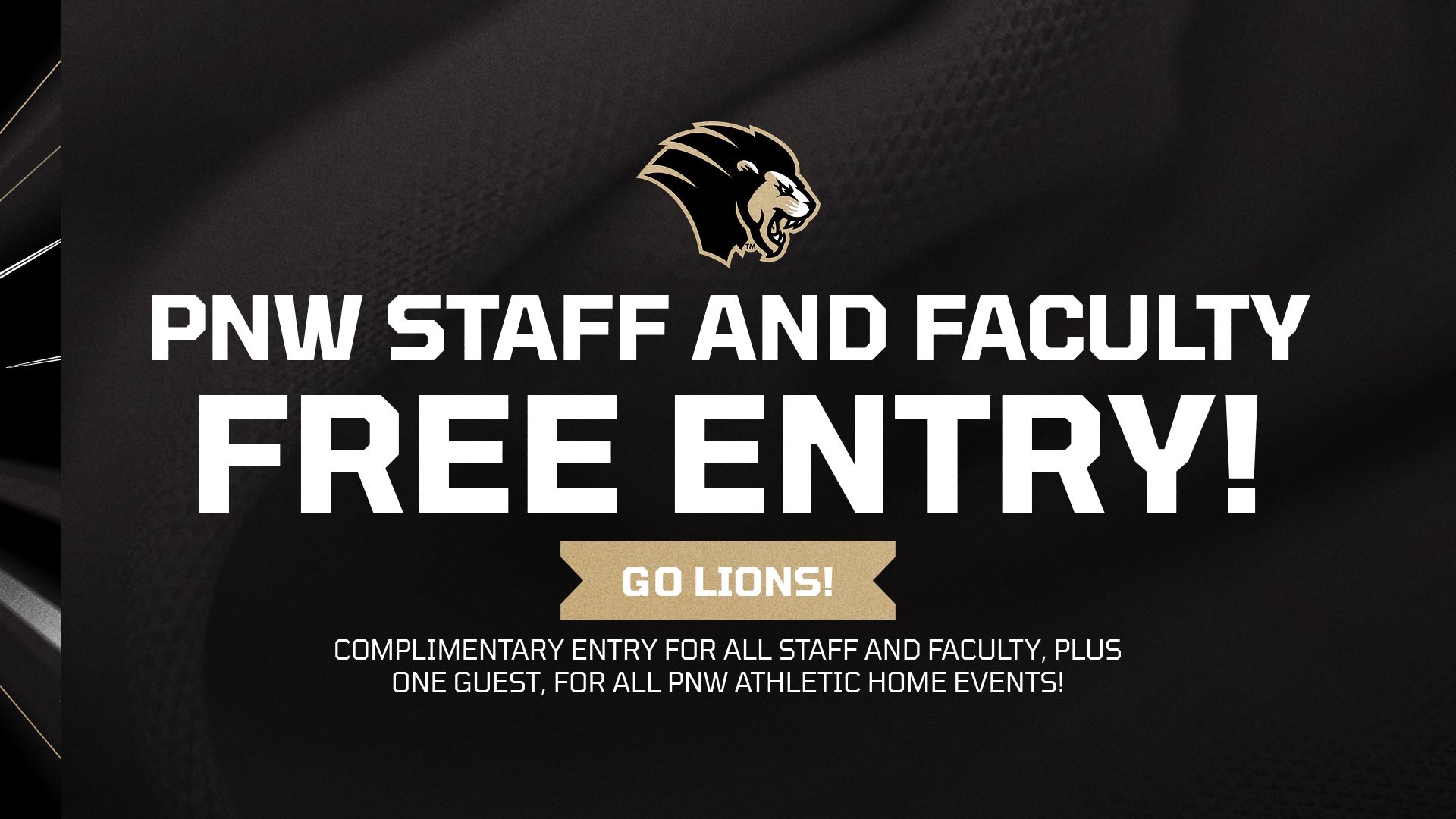 UPDATED Faculty and Staff Entry Graphic