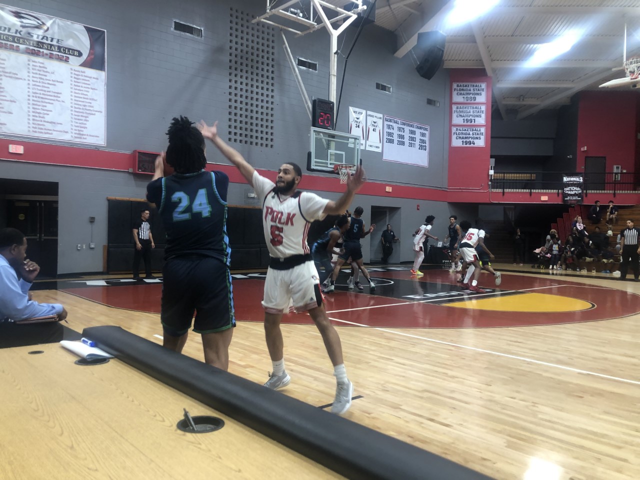 Pridgett's careerhigh 32 points propels Polk State Hoops past Manatees