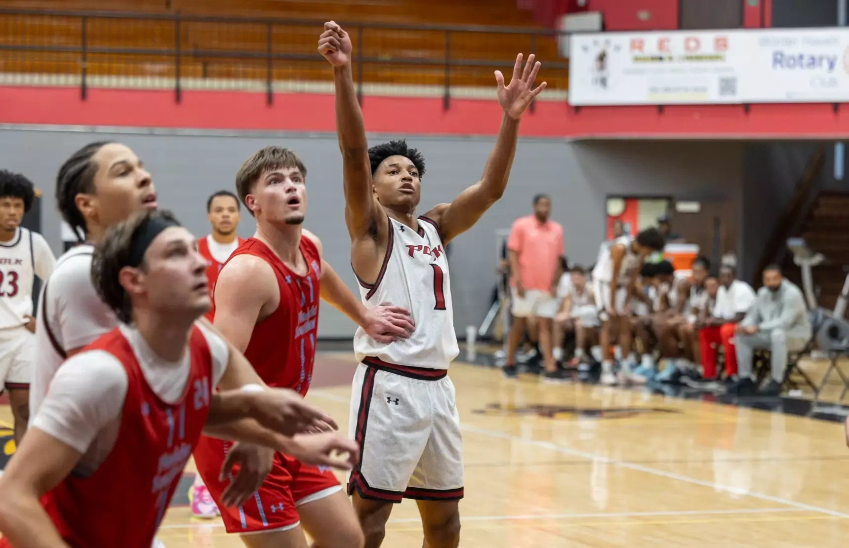 Dailey from the free-throw line