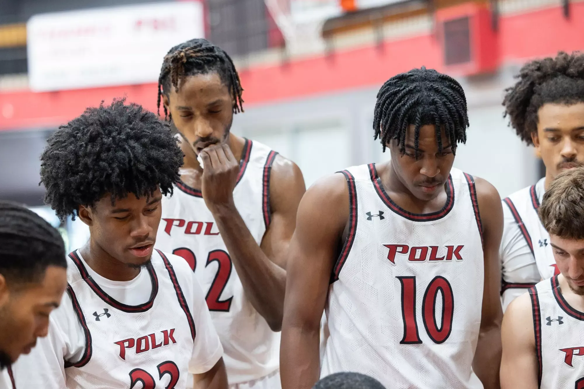 Pitts, Lee and Simon listen intently