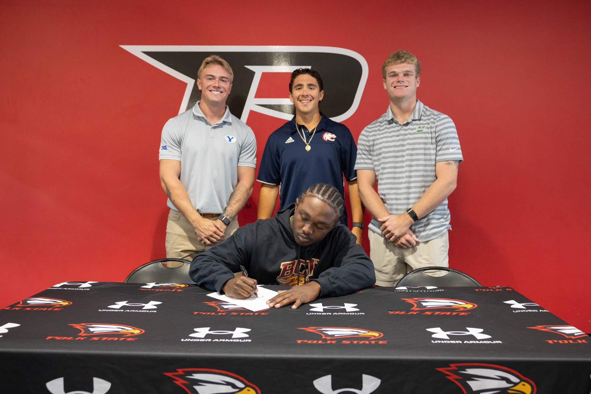 Four players sign with their four-year programs