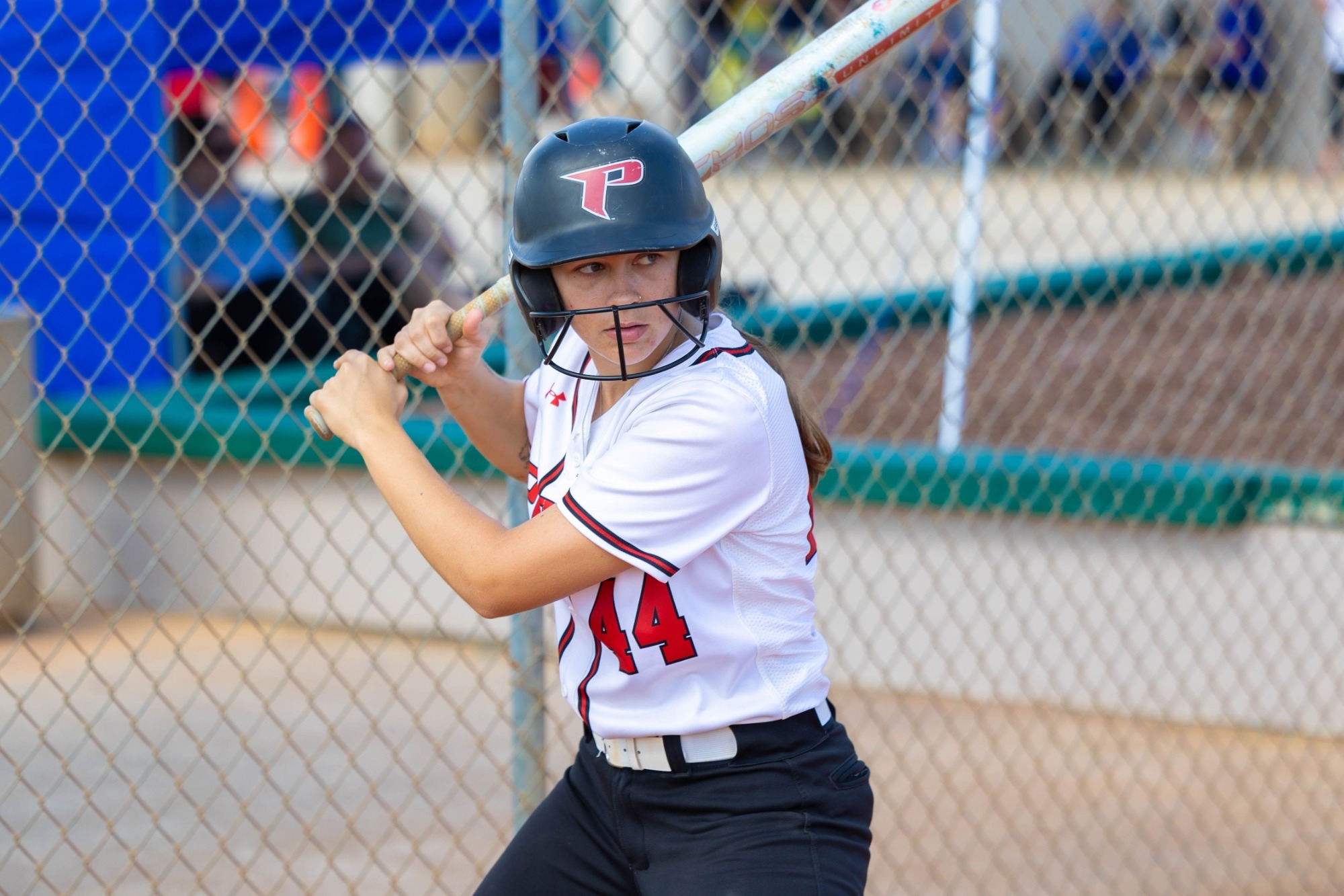 Makenzie Foster stands on deck