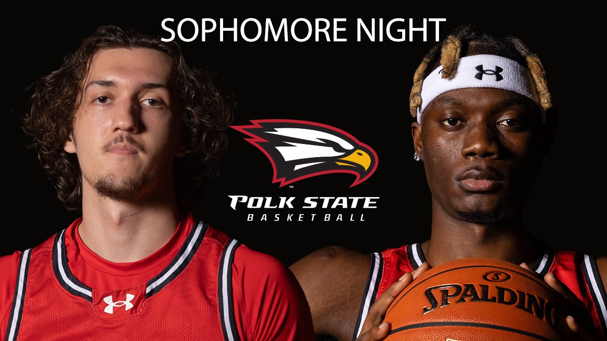 Sophomore Night graphic with Cashman and Cami