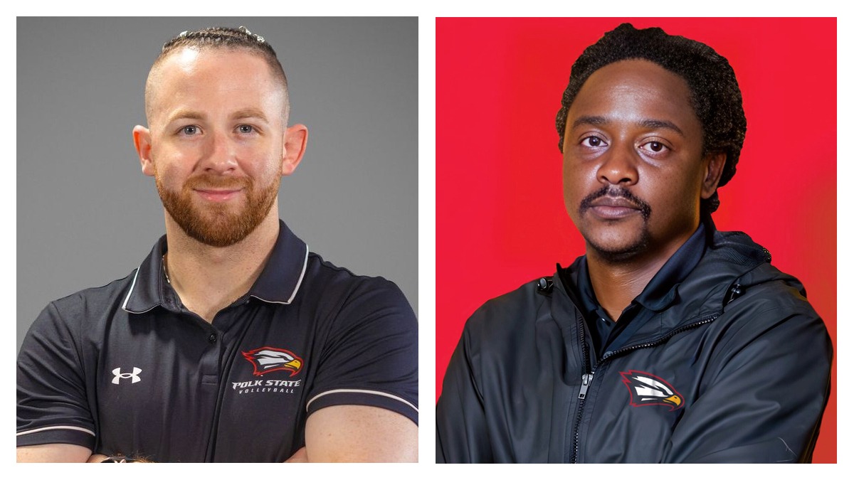Photos of Hunter Parrisk and Tawanda Kaseke