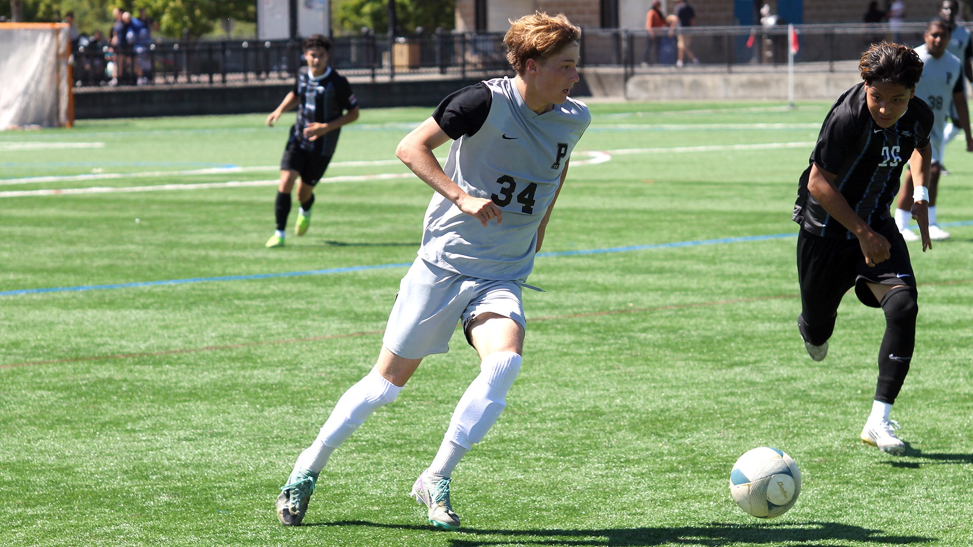 Otto Pasley Possessing the Ball