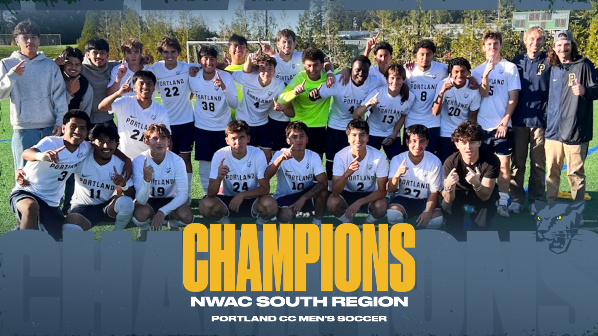 MSOC Celebration of NWAC Title