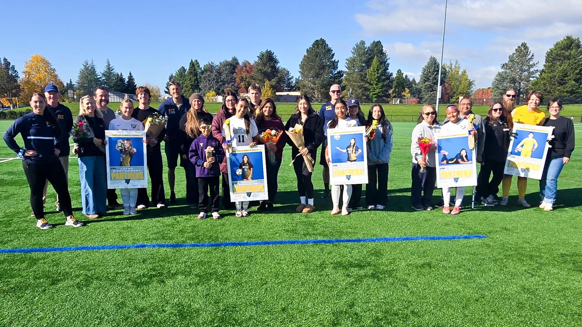WSOC Sophomores at last home game