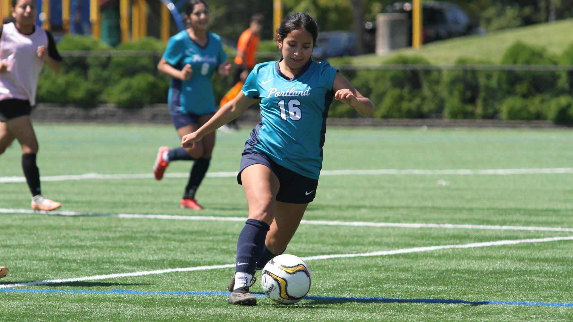 Jeslene Gonzales action photo