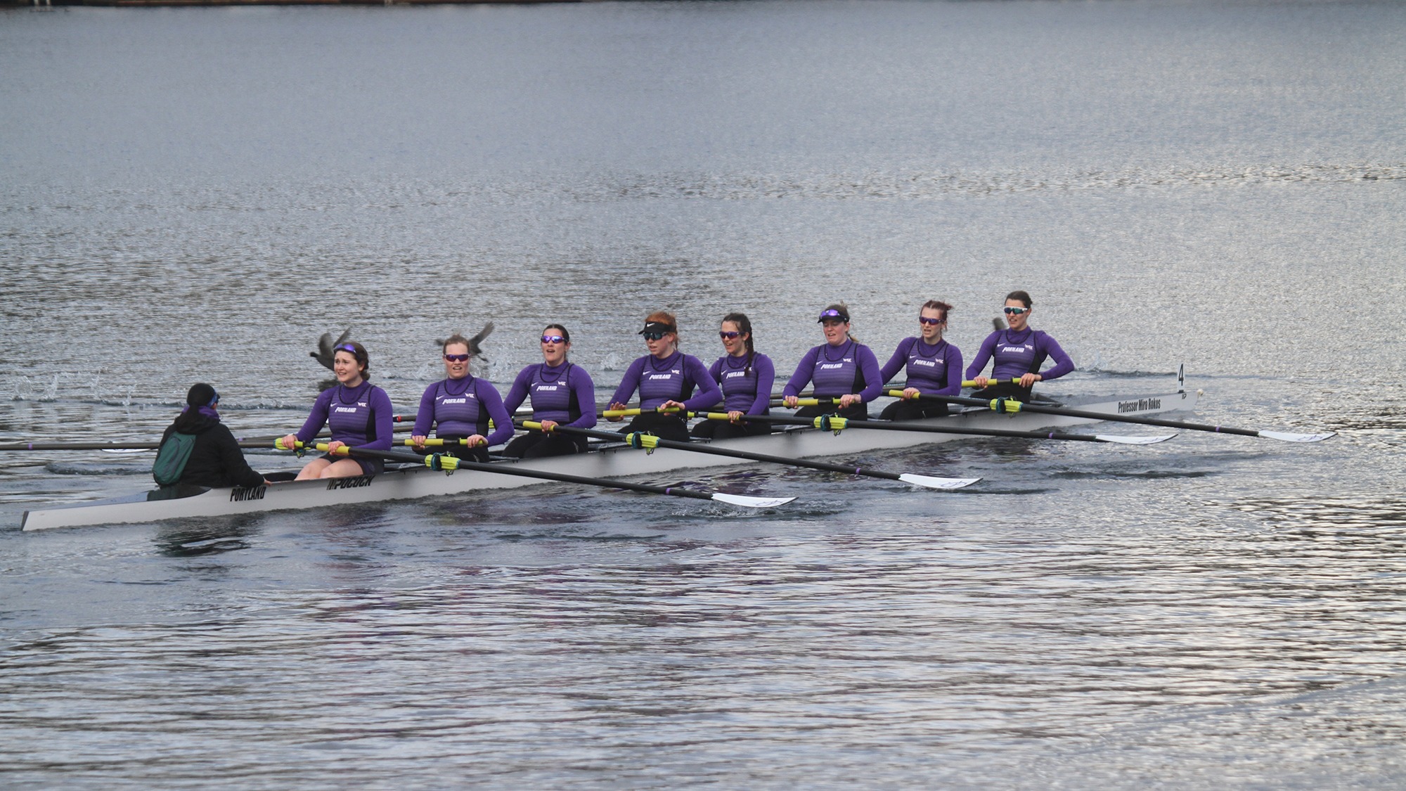 Pilots' First Varsity Eight Named WCC Crew of the Month for March