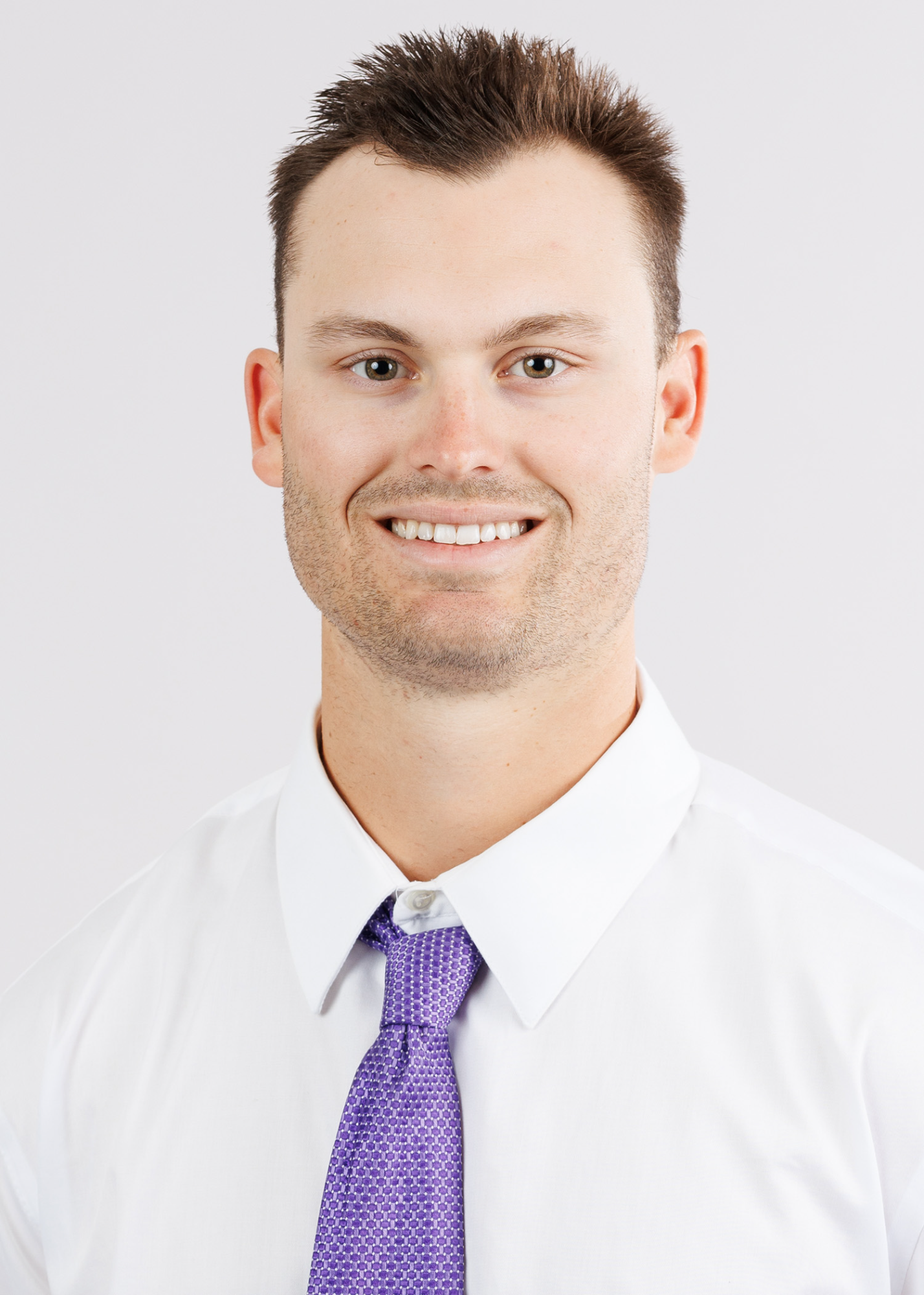 November 01, 2024 - Assistant Coach Jake Holcroft of the Portland Pilots during Media Day at the Chiles Center in Portland, OR. Photo by Maury Neipris