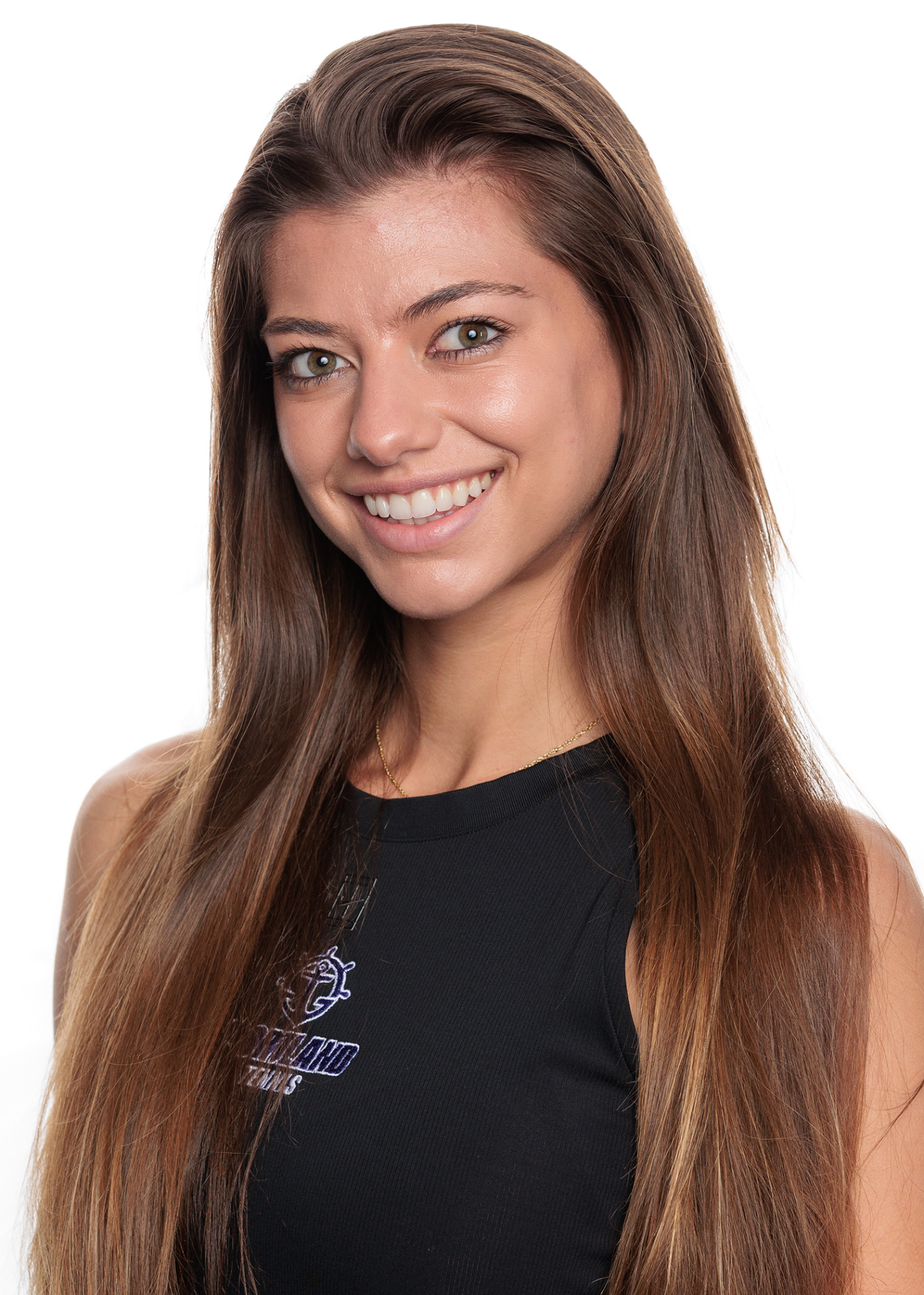 PORTLAND, OR - September 15, 2025 - Dariya Radulova during Media Day portraits at Chiles Center in Portland, OR.Photo by Maury Neipris
