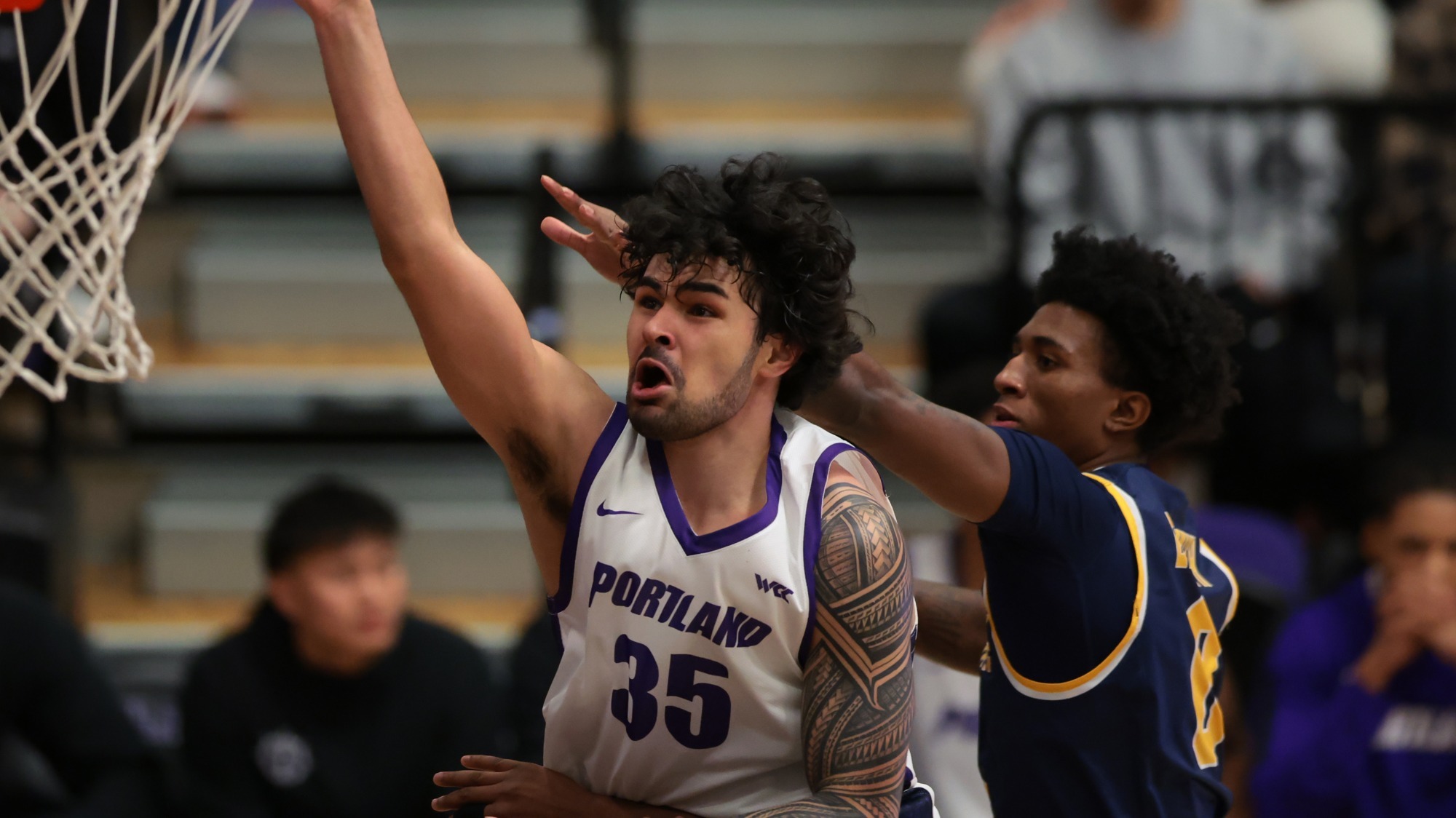 Cameron Williams converts a layup against Kent State.