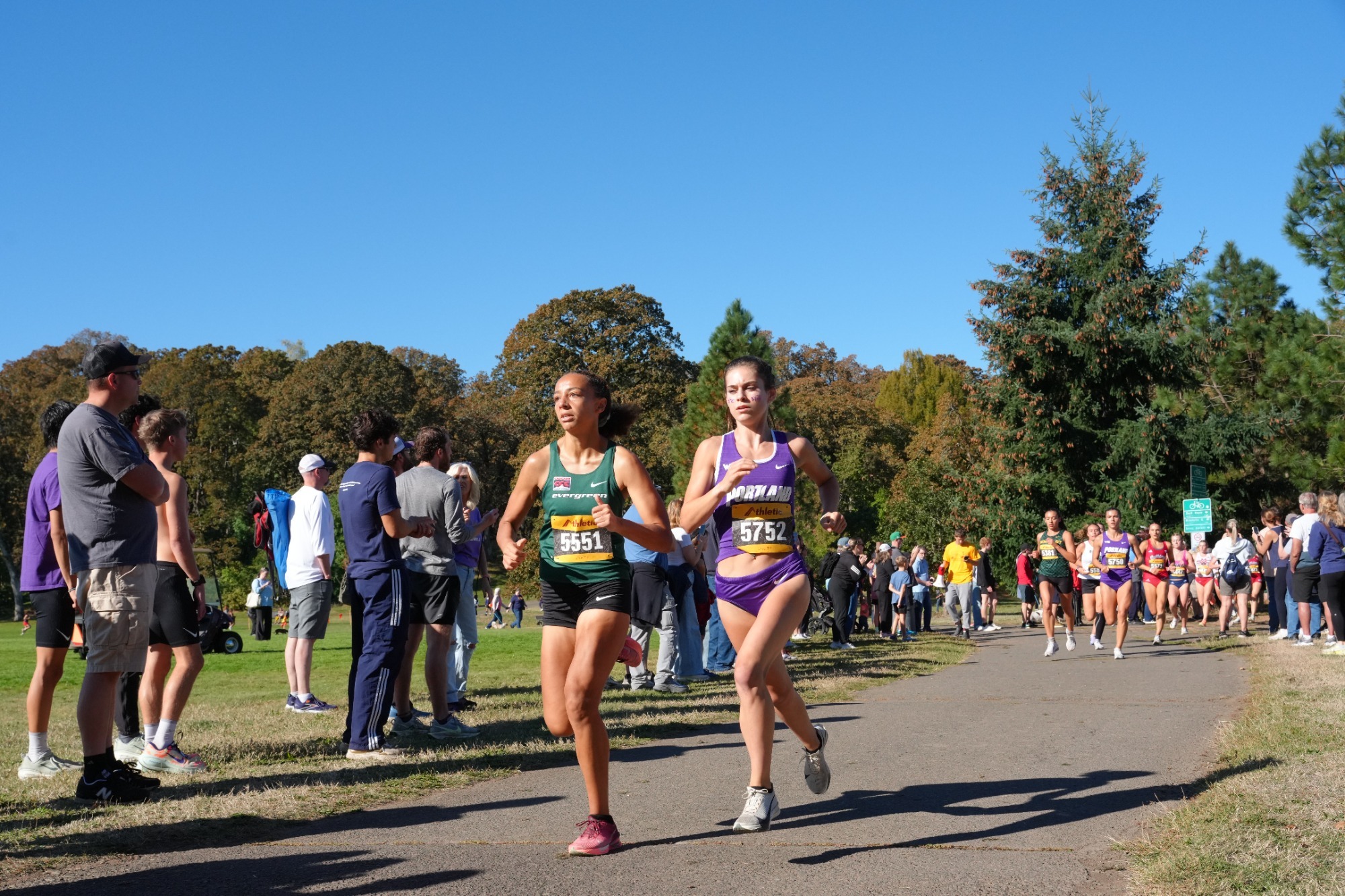 Latham West leading a race