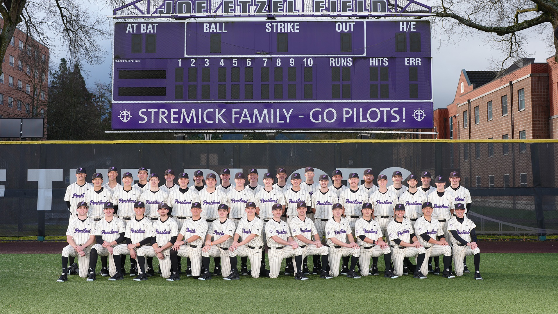 2026 Portland Pilots Baseball.