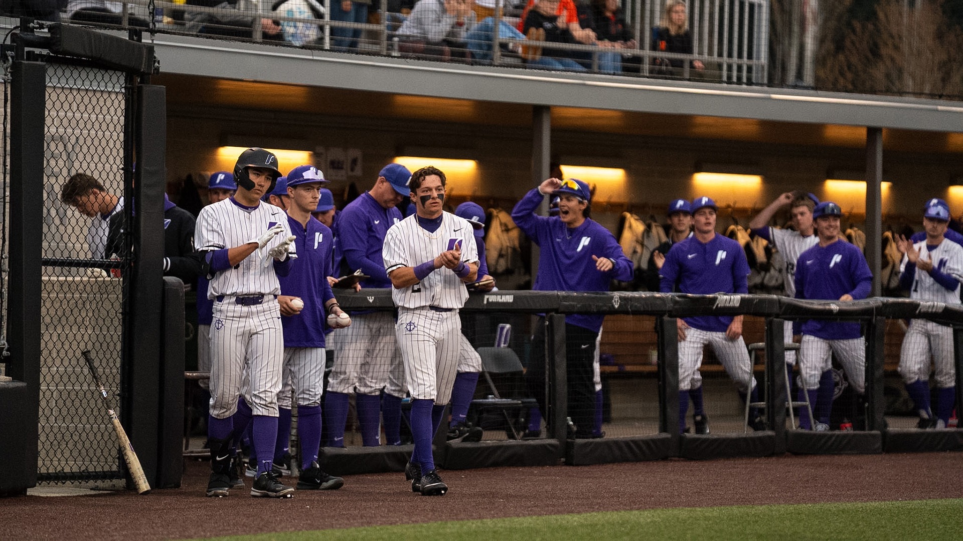 The Pilots in the dugout supporting those in the field.