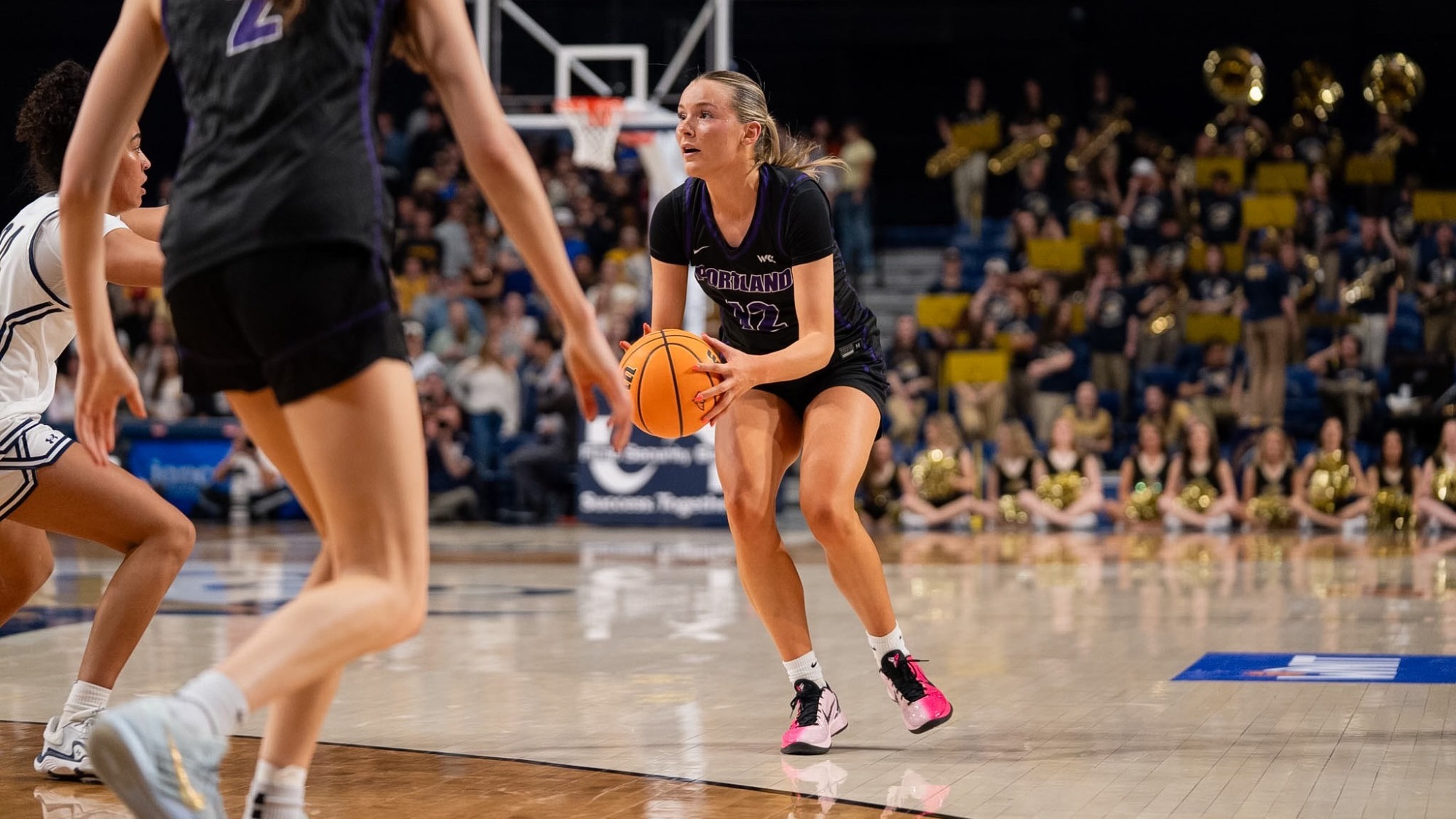 Brynn Smith attempts a three-pointer in Portland's WNIT road game at Montana State on March 26, 2026.