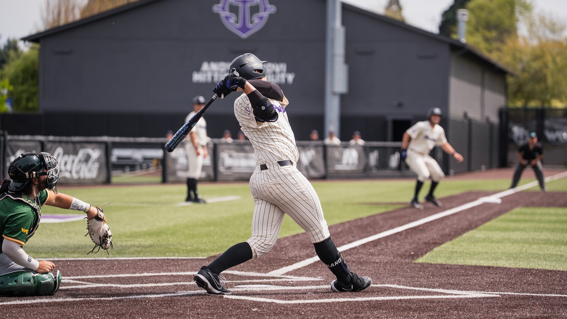 A Pilot batter at the plate.