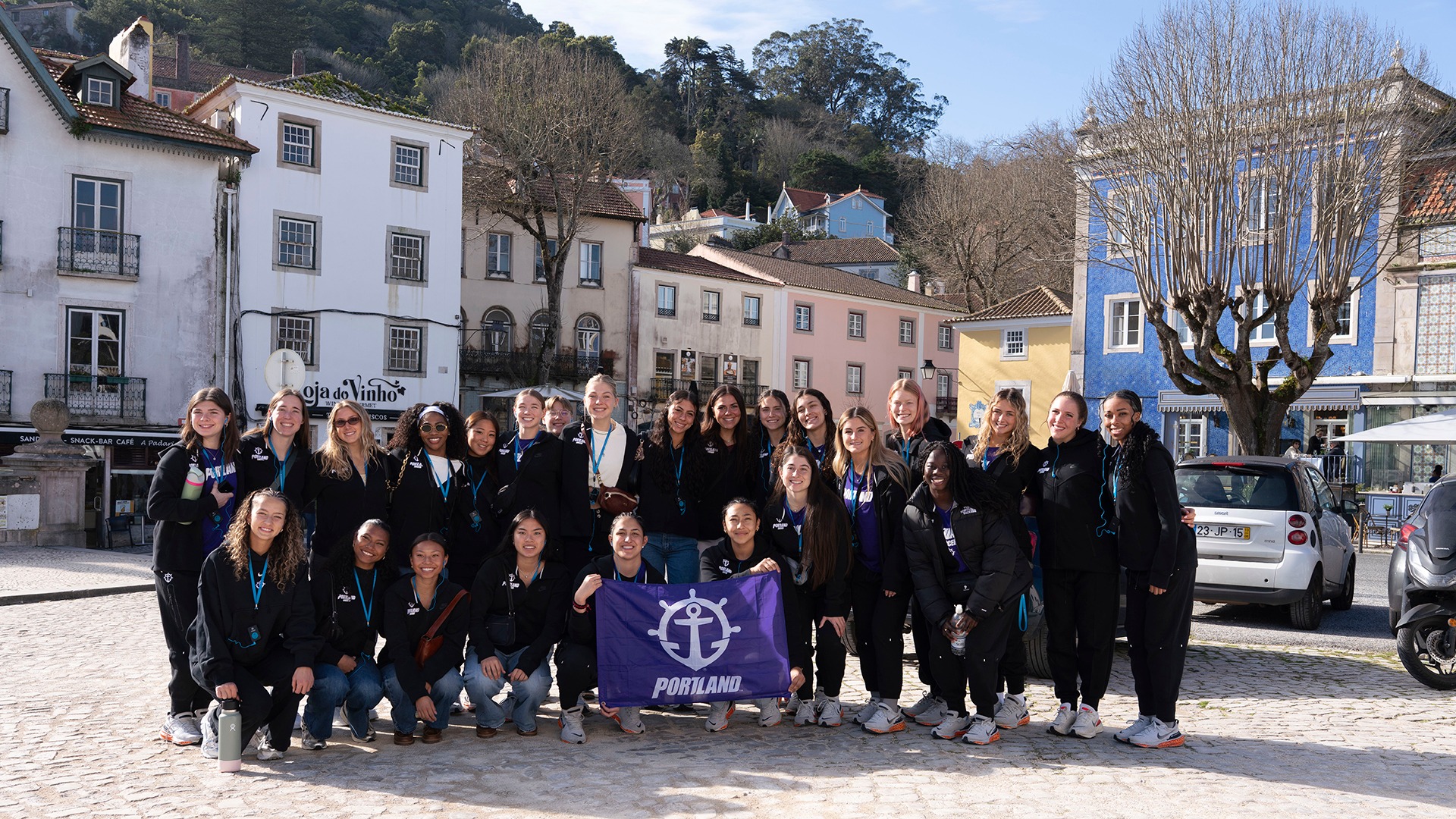 The Pilots Women's Soccer Team in Portugal